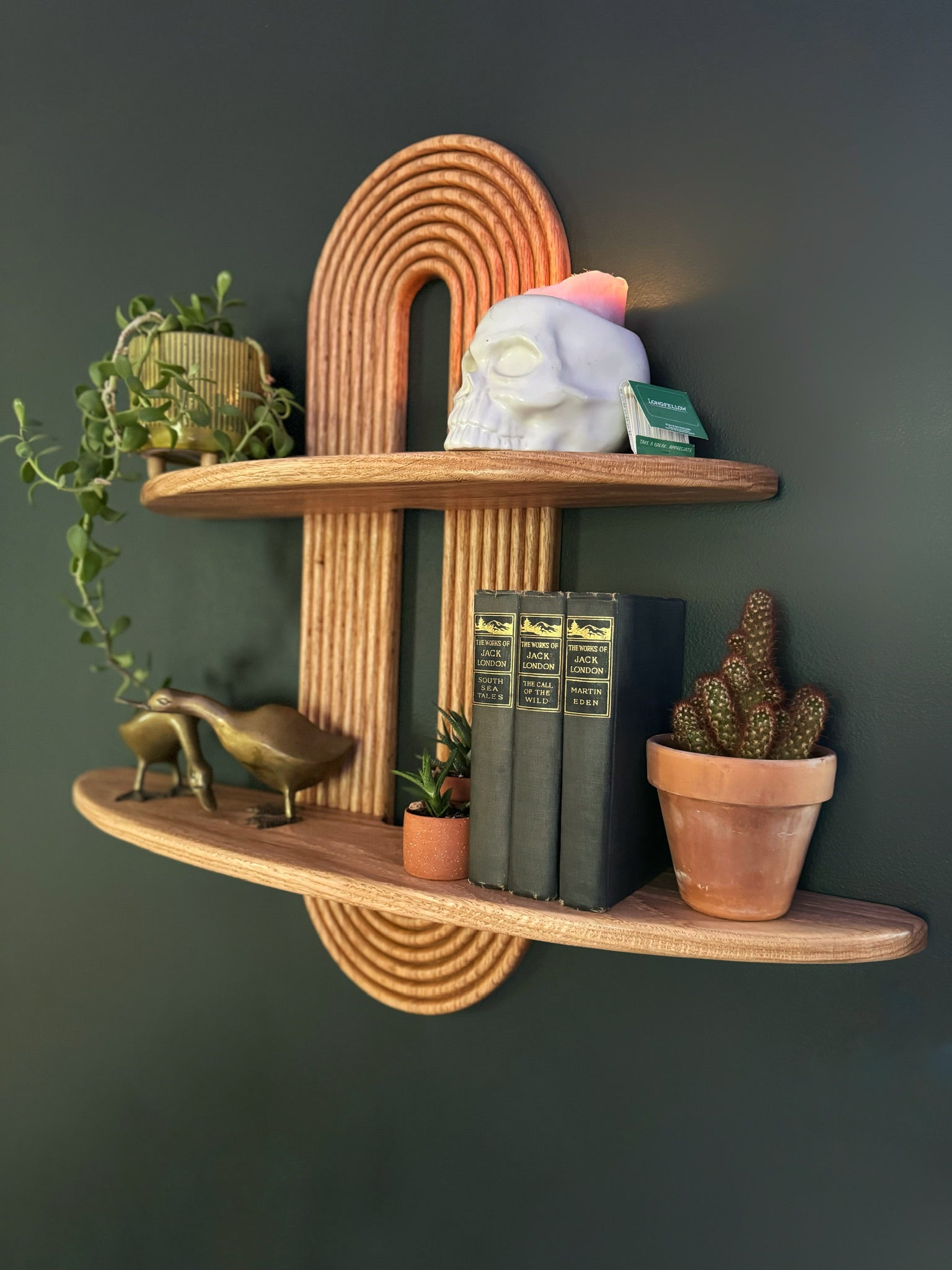 The Gibbous Shelf - Cypress Creative Co